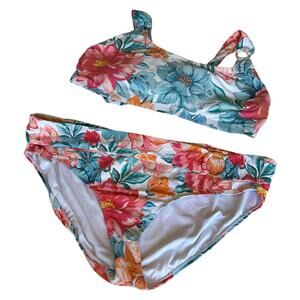 Womens Swimsuit Size 16/18 Bikini Floral